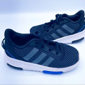 ❌SOLD❌ Adidas Racer Black Sneakers Size 8 Toddlers